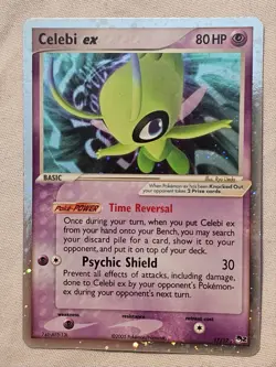 Celebi EX - Pop Series 2 - Holo - #17/17 - Vintage Pokemon Card 2005 - Image 1