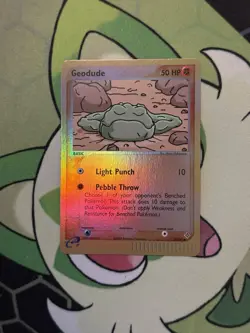 Pokemon Geodude Reverse Holo 2003 Ex Dragon 55/97 Nintendo Rare Card NM - Image 1