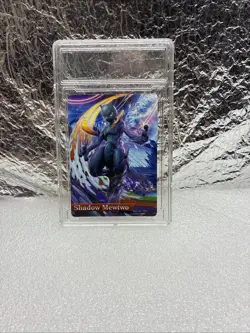 SHADOW MEWTWO CARD AMIIBO US EDITION POKKEN TOURNAMENT NINTENDO WII U POKEMON - Image 1