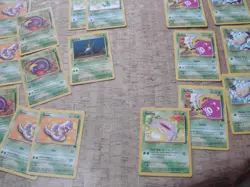 VTG Pokemon Cards 1999-2000 Green Grass LOT 44 Gamefreak GC - Image 4