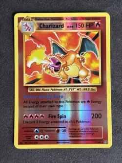 NM! Charizard (11/108) XY Evolutions Reverse Holo Pokemon Card FAST & FREE P&P! - Image 1