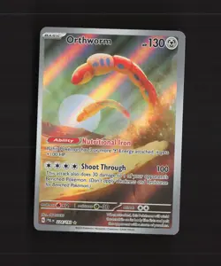 Orthworm 224/193 Paldea Evolved Full Art Ultra Rare Holo Pokemon Card DMG - Image 1