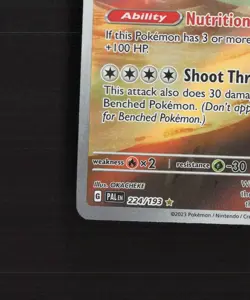 Orthworm 224/193 Paldea Evolved Full Art Ultra Rare Holo Pokemon Card DMG - Image 5