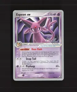 Espeon ex 102/115 2006 World Championships Ultra Rare Pokemon Card LP - Image 1