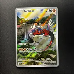 Pokemon Koraidon 014 SV Promo Holo Basic 130HP Scarlet & Violet English TCG Card - Image 1