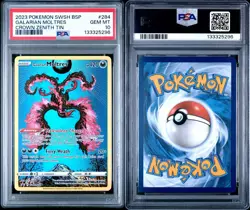 Galarian Moltres SWSH284 SWSH: Sword & Shield Promo Cards Holo PSA 10 - Image 3