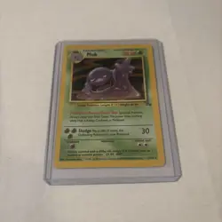 Pokemon TCG Fossil -Muk- Holo Rare 13/62 NM - Image 1
