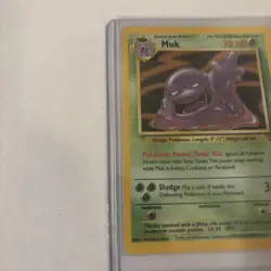 Pokemon TCG Fossil -Muk- Holo Rare 13/62 NM - Image 4