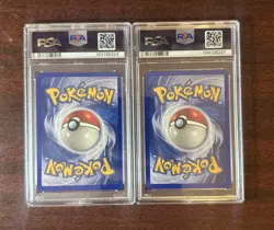 2002 POKEMON EXPEDITION 97/94 CHARMANDER /Bulbasaur Lot PSA MINT 9 - Image 2