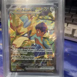 Pokemon TCG Hop's Zacian EX 186/159 Special Illustration Rare Journey Together - Image 2