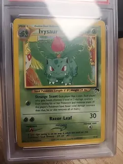 IVYSAUR SOUTHERN ISLANDS PSA 9 POKEMON PROMO #5 MINT 2001 - Image 3