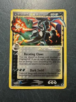 2006 Pokemon EX Dragon Frontiers Charizard GOLD STAR Holo 100/101 Delta Species - Image 1