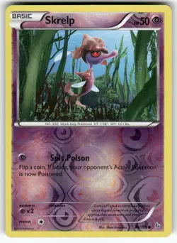 Skrelp XY - Flashfire Common,Reverse Holo Pokemon Lightly played - Image 1