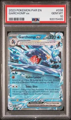 2023 Pokemon Paradox Rift Garchomp EX 38/182 PSA Mint 10 | Free Shipping - Image 1