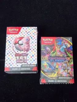 Pokemon Booster Bundle Set 2 Scarlet & Violet 151 Mega Phantasmal Flames Sealed - Image 1