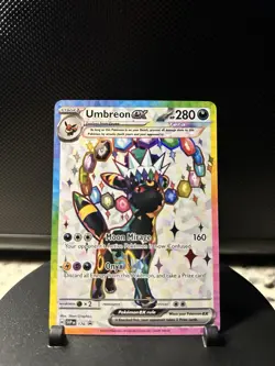 Pokemon Umbreon ex 176 & Espeon ex 175 Prismatic Evolutions Ultra Rare - Image 4