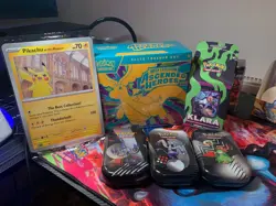 Pokemon Ascended Heroes Elite Trainer Box Bundle, ETB + Pikachu + Klara + 3 Tins - Image 1