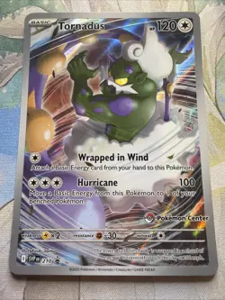 Tornadus 210 - Scarlet And Violet ( Pokemon Center ) Promo - Image 1