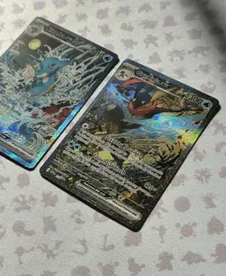 Pokemon TCG Lot Of x2 Shrouded Fable Promos, Kingdra ex 131, Greninja ex 132, NM - Image 3