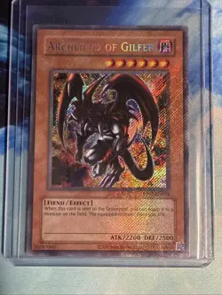 Yu-Gi-Oh! TCG Archfiend of Gilfer RP02-EN094 Secret Rare Retro Pack 2 2020 - Image 1