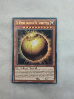 The Winged Dragon of Ra - Sphere Mode RA01-EN007 Ultra Rare 1st YuGiOh Card - Image 1