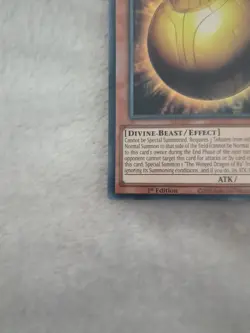 The Winged Dragon of Ra - Sphere Mode RA01-EN007 Ultra Rare 1st YuGiOh Card - Image 4