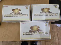Unopened 3 Box Yugioh OCG Quarter Centry Trinity Box Duel Monsters Japanese - Image 1
