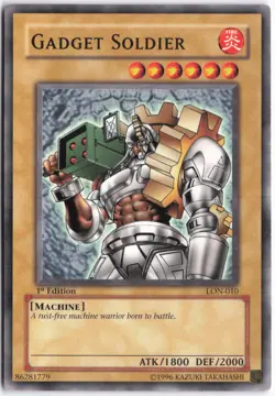 Yugioh - Gadget Soldier LON-010 1st Edition - Labyrinth of Nightmare - Image 1