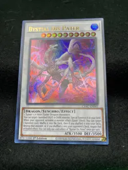 Yu-Gi-Oh! Bystial Dis Pater CYAC-EN041 Cyberstorm Access 1st Edition Holo - Image 1