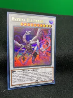 Yu-Gi-Oh! Bystial Dis Pater CYAC-EN041 Cyberstorm Access 1st Edition Holo - Image 2