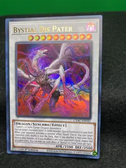 Yu-Gi-Oh! Bystial Dis Pater CYAC-EN041 Cyberstorm Access 1st Edition Holo - Image 3