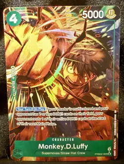 One Piece TCG Monkey.D.Luffy 005 Alt Art Premium Booster -The Best-Vol. 2 PRB-02 - Image 1