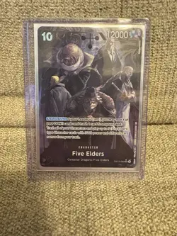 Bandai One Piece CCG Five Elders OP13-082 Carrying On His Will SR Foil ALT ART - Image 1