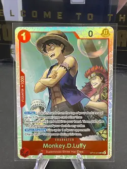 Monkey D Luffy OP14-013 SR Foil The Azure Sea’s Seven One Piece TCG - Image 1