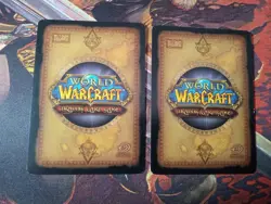 WoW TCG - Both Warglaives of Azzinoth - FOIL - Black Temple Treasure - LP - Image 2