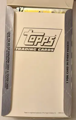 Pokemon 1999 Topps (Blue) The First Movie Animation Edition BOX ONLY - NO CARDS - Image 2