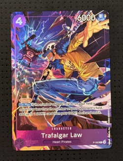 One Piece #P-093 Trafalgar Law (Illustration Box Vol.6) Promotion Card - Image 1