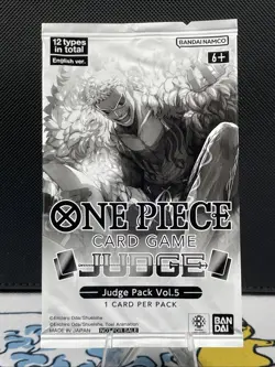 Judge Pack Vol.5 One Piece Promo Card Sealed English (1197) - Image 1