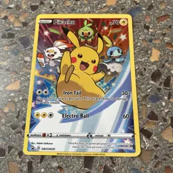 Pikachu SWSH020 SWSH: Sword & Shield Promo Cards Holo - Image 1