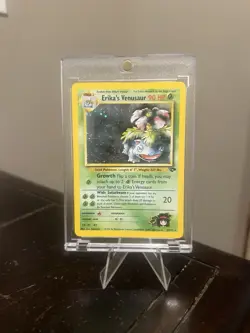 Pokemon Card - Erika's Venusaur - #4/132 - Gym Challenge Holo - LP/MP - Image 1