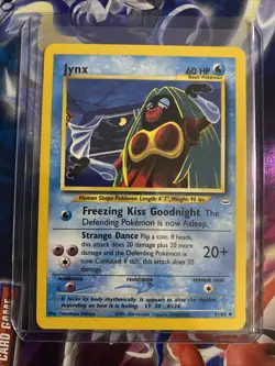 Pokemon TCG Jynx 31/64 Neo Revelation Card Regular - Image 1
