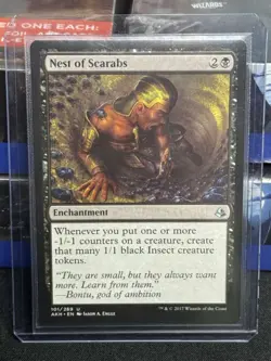 Nest of Scarabs MTG Amonkhet AKH Unplayed NM Card # 101 - Image 3