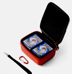Pokemon Card Storage Box Hard Case TCG Trading Card Carrying Travel Gaming - Image 2