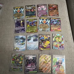 Phantasmal Flames 16 Card Lot Full Art Dewgong, Piplup, Sharpedo + 500 Card lot - Image 2