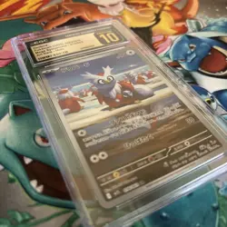 ✨✨ CGC 10 Pristine Delibird AR 074/063 M1S Mega Symphonia Pokemon Card Japanese - Image 5
