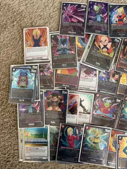 Dragon Ball Super Fusion World Huge Foil Card Lot All Rares - Image 3