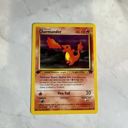 Pokemon Card - Charmander Team Rocket 50/82 Common 1st Edition - Image 1