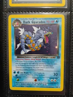 Pokemon TCG Dark Gyarados Holo Rare Card 8/82 Team Rocket - Image 1