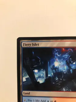 FIERY ISLET - Universes Beyond: Doctor Who #278, Draw a card, red or blue mana ! - Image 2