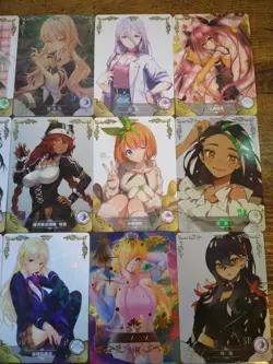 Beautiful 20 Goddess Story Card Lot - Anime Girls Waifu Lupusregina Lum Erina - Image 2